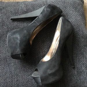 Zigi project suede platform heels !